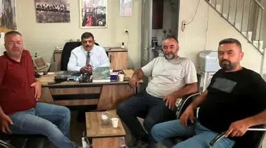 Başkan Topal’a İlk Hayırlı Olsun Ziyareti Karatepe Köyü’nden