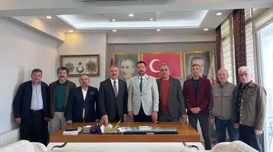 Kargı’dan AK Parti’ye Ziyaret: Merzifon’un Su Projesi Masaya Yatırıldı
