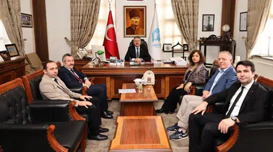 Merzifon Belediyesi’nde İki Önemli Buluşma!