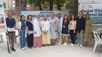 Merzifon’da Sağlık Sokağa Taşındı: Medrese Parkı’nda Ücretsiz Ölçüm ve Bilgilendirme