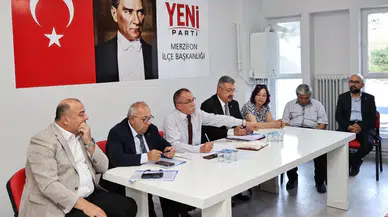 Merzifon Yeni Parti’de İlk Grup Toplantısı