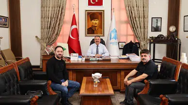 Başkan Kargı’nın Makamında Ziyaretçi Yoğunluğu