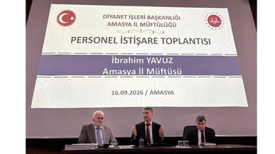 Amasya Müftülüğünde Hem İstişare Hem Takdir!