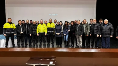 Amasya'da 445 Personele Trafik Bilinci