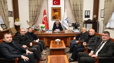 Merzifon Belediyesi’nde Ziyaret