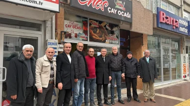 Amasya MHP’den Esnafa Ziyaret