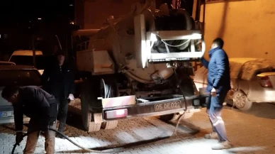 Amasya Belediyesi’nden Gece Mesaisi