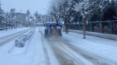 Merzifon’da Fen İşleri Ekipleri Yeni Yıla Sahada Girdi