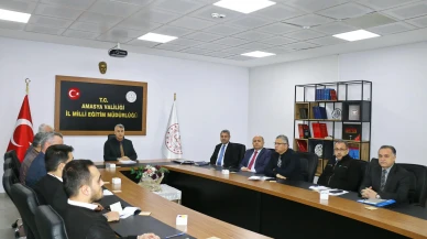 Amasya İl Milli Eğitim’de Gündem Eğitim Kalitesi