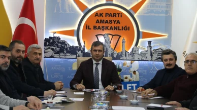 AK Parti Amasya’da Durmadan Çalışıyor