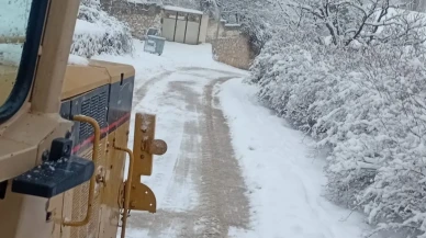 Amasya’da Karla Mücadele 7/24 Sürüyor