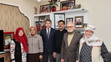 Vali Bakan’dan Şehit Emanetine Ziyaret
