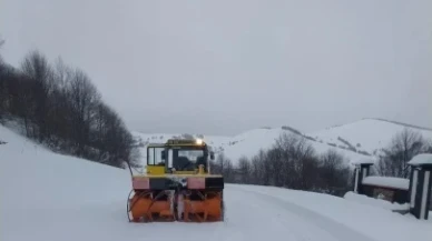 Amasya'da Kapalı Köy Yolu 100'e Yaklaştı!