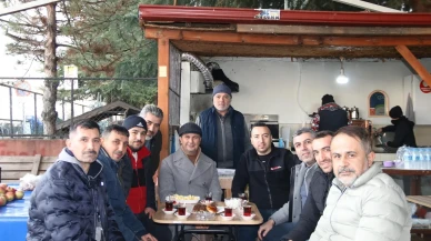 Amasya Ak Parti İl Başkanı Sahada