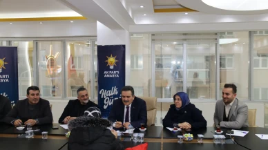 AK Parti Amasya İl Başkanlığı’nda Halk Günü Buluşması
