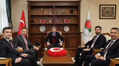 Amasya Valiliği’nde Ziyaretler