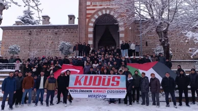 Merzifon’da Filistin İçin Tek Yürek