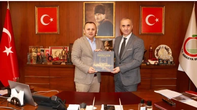 Amasya Belediyesi Bölge Müdürü Engin’i Ağırladı