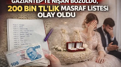 Gaziantep’te Nişan Krizi: Erkek Tarafı Masrafları Talep Etti