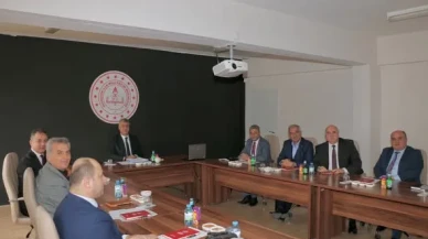 Amasya'da İlçe Milli Eğitim Müdürleri Toplandı