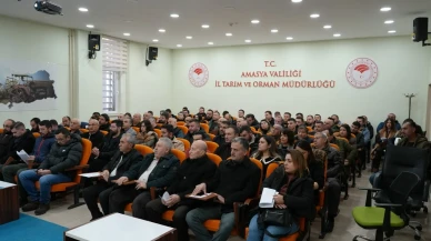 Amasya’da Zirai Satıcılara Toplantı Düzenlendi