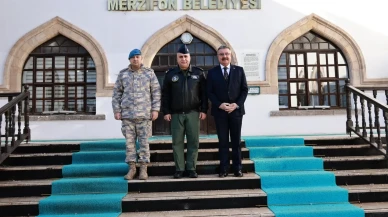 Merzifon Belediyesi’nde Ziyaretler Sürüyor