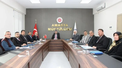 Amasya’da İlçe Müftüleri 2026 İçin Bir Araya Geldi