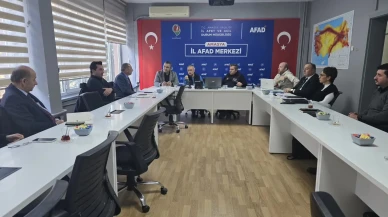 Amasya’da Afet Riskleri Masaya Yatırıldı