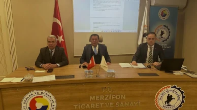 Merzifon TSO Meclis Toplantısı Gerçekleştirildi