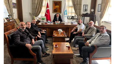 Merzifon’da Esnaf Odasından Başkan Kargı’ya Ziyaret!