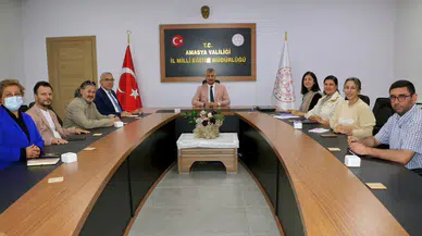 Amasya’da Eğitim Projeleri Konuşuldu