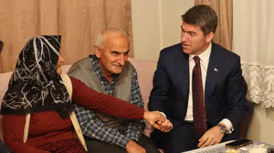 Amasya Valisi’nden Şehit Ailesine Ziyaret