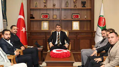 Zennun ve Ekibinden Vali Bakan’a Ziyaret!