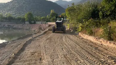 Yeşilırmak Boyunca İş Makineleri Sahada!