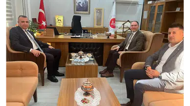 Kaymakam Yıldız’dan Müftü Yalçınkaya’ya Ziyaret!