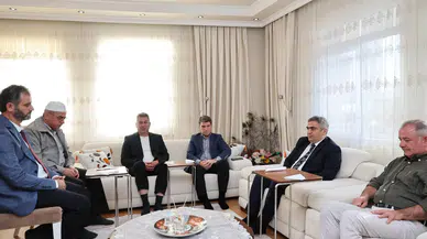 Vali Bakan Merzifon’da Acıları Paylaştı