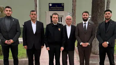 Yeni Parti Merzifon Yönetiminden Jandarma Komutanlığına Ziyaret