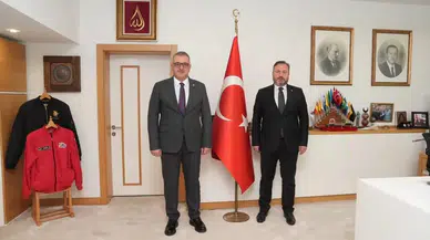 Çilez, DHMİ Genel Müdürü Çakmak’ı Ziyaret Etti