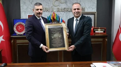 Bakan Çiftçi, MHP İl Teşkilatını Ziyaret Etti