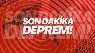 Deprem korkuttu!