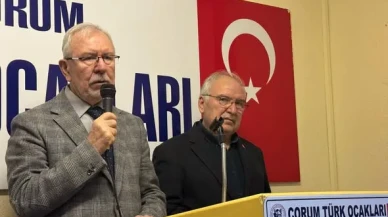 Türk Ocakları Çorum Şubesi İrfan Çağlar Dedi