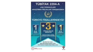 Amasya’dan TÜBİTAK 2204-A Başarısı