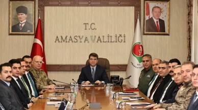 Amasya’da Asayiş Toplantısı Gerçekleştirildi