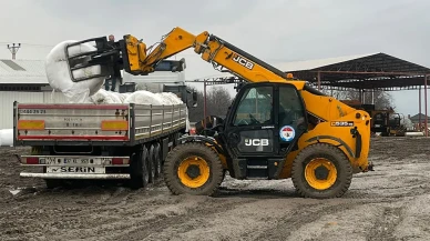 Amasya’da Üreticiye Kaba Yem Güvencesi