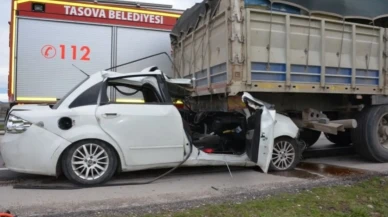Amasya’da Feci Kaza: İki Kişi Olay Yerinde Öldü