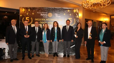 MESLEKİ BAŞARI VE ÖRNEK DURUŞ ÖDÜLLERLE TAÇLANDI