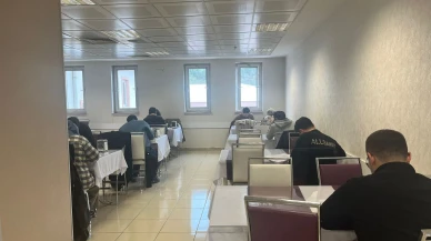 Amasya’da Aday Memurlara Yönelik Eğitim Sınavı Gerçekleştirildi