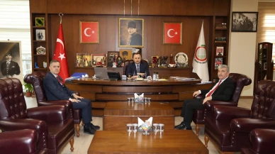 Başkan Sevindi Misafirlerini Ağırladı