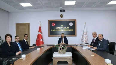 Amasya’da Müfettişler Toplandı