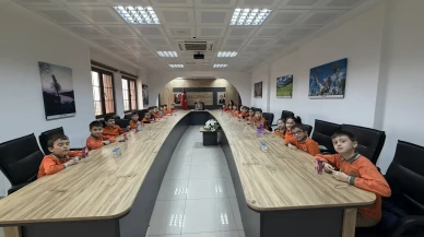 Gümüşhacıköy’de Minik Öğrenciler Kaymakamlıkta